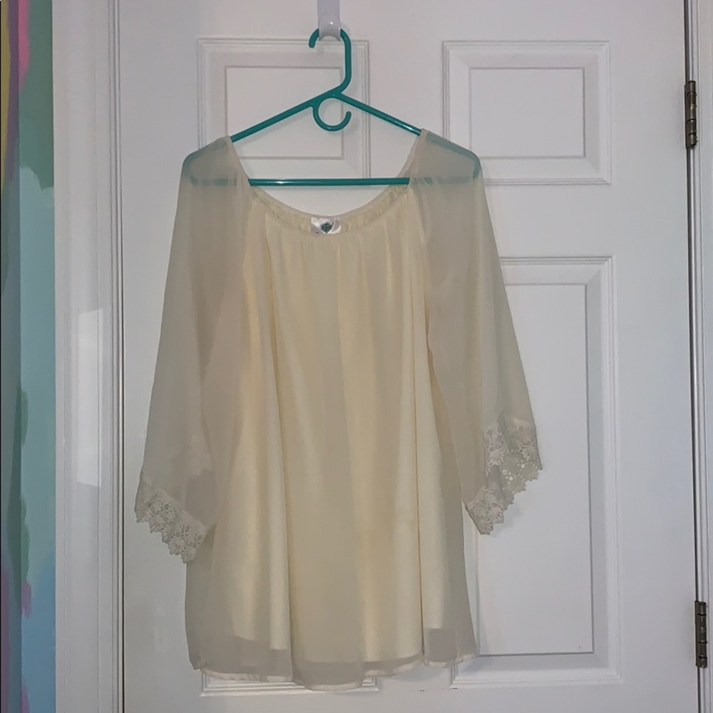 Cream tunic